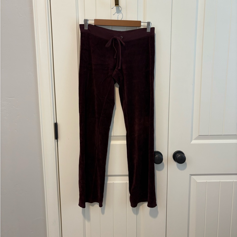 Juicy Couture Velvet Tracksuit Pants